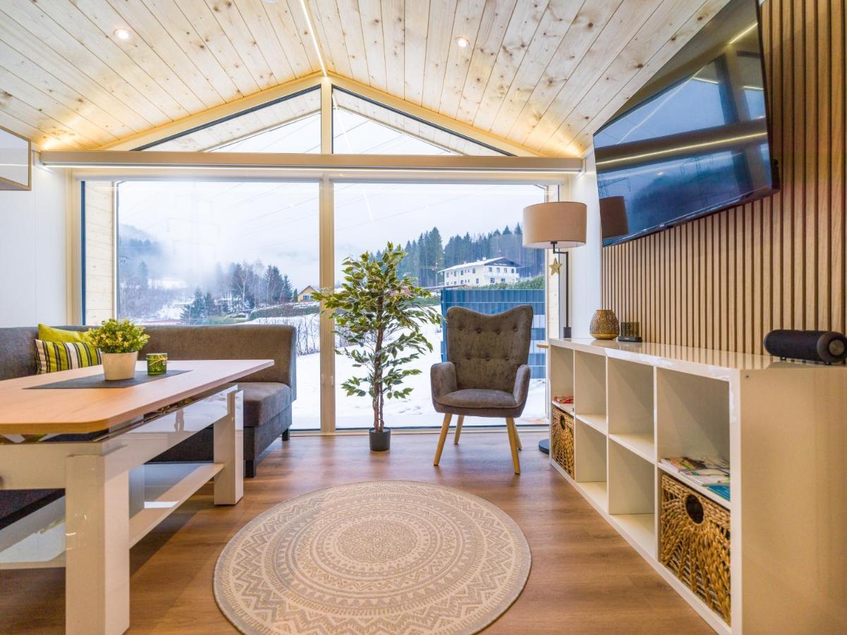Chalet Stuhleckblick-Ferienhaus Direkt An Der Piste Und Mit Eigener Sauna Spital am Semmering Ngoại thất bức ảnh