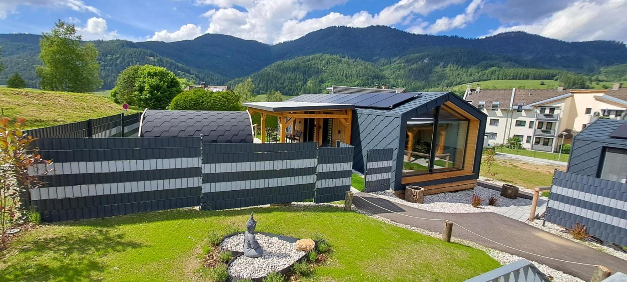 Chalet Stuhleckblick-Ferienhaus Direkt An Der Piste Und Mit Eigener Sauna Spital am Semmering Ngoại thất bức ảnh