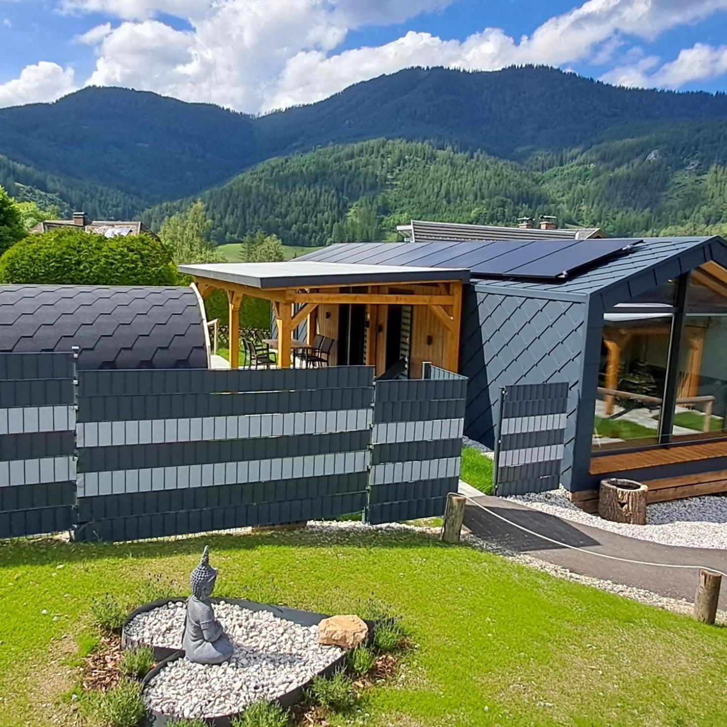 Chalet Stuhleckblick-Ferienhaus Direkt An Der Piste Und Mit Eigener Sauna Spital am Semmering Ngoại thất bức ảnh