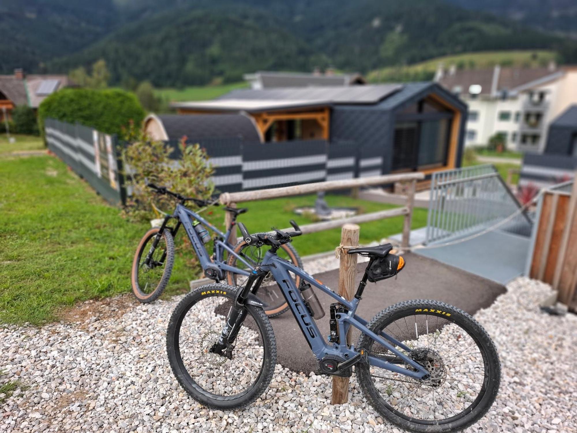 Chalet Stuhleckblick-Ferienhaus Direkt An Der Piste Und Mit Eigener Sauna Spital am Semmering Ngoại thất bức ảnh